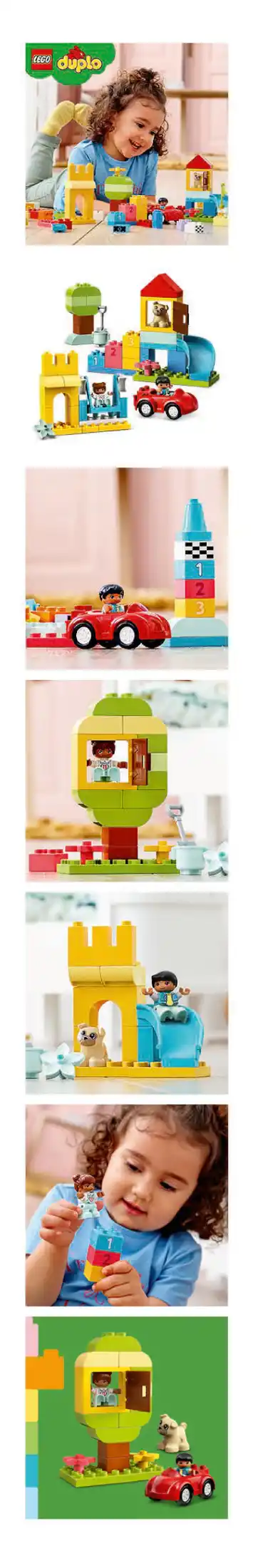 lego duplo classic deluxe brick box building set