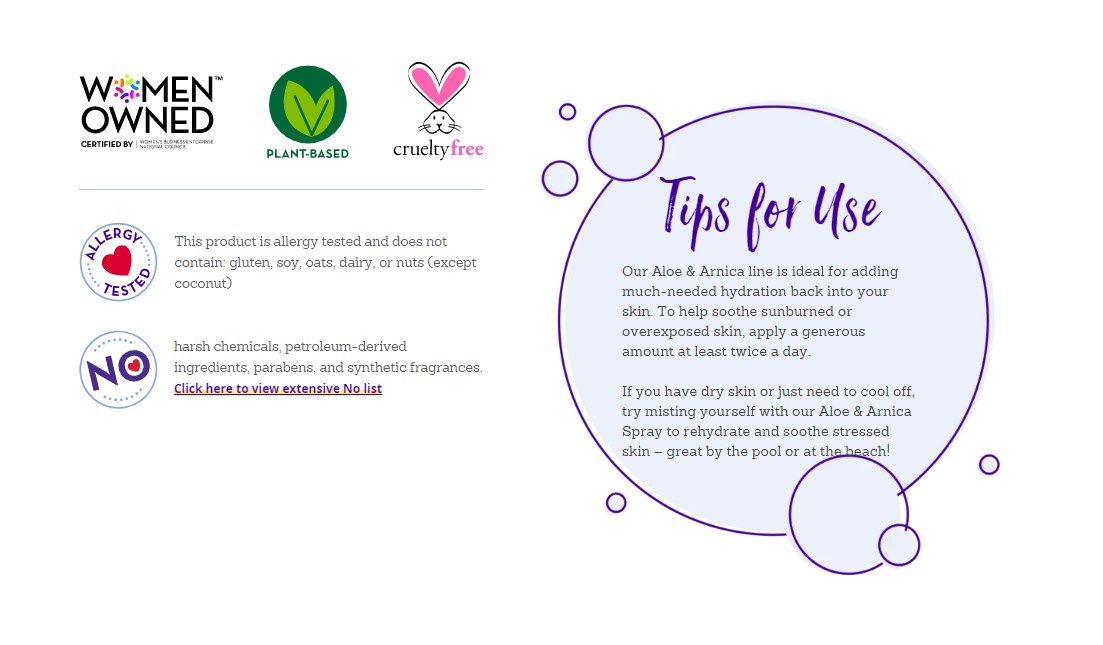 California Baby Aloe & Arnica Soothing Spray 6.5oz (Exp Jun 2023) -Baby Product cc7a6387a49ce8ece15f9b2f0cb80de1