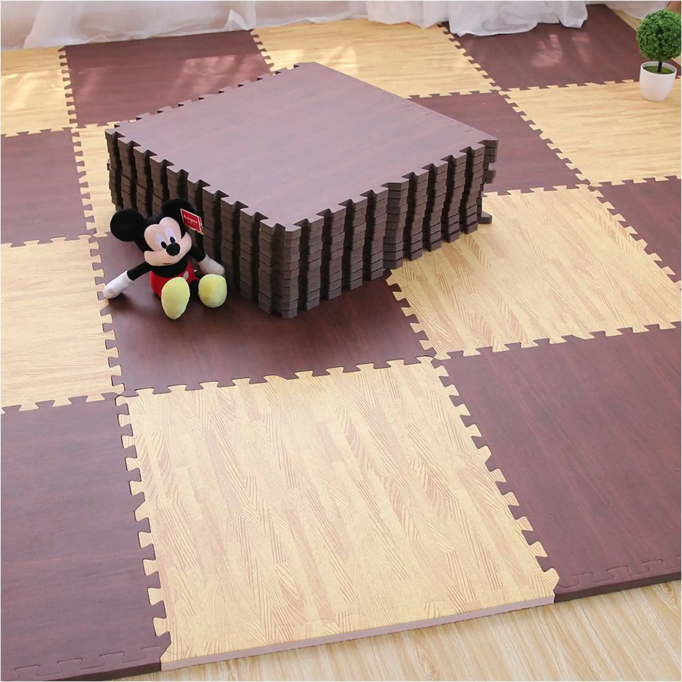 Baby Play Mat - 4 PC Set 60 X 60 