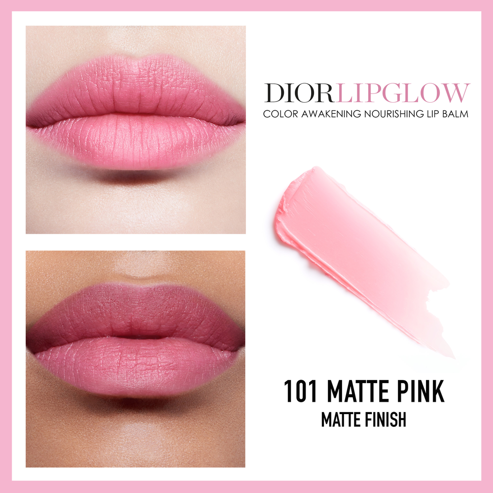 Dior Lip Glow 101 Matte Pink Review 2024 revistabioreview