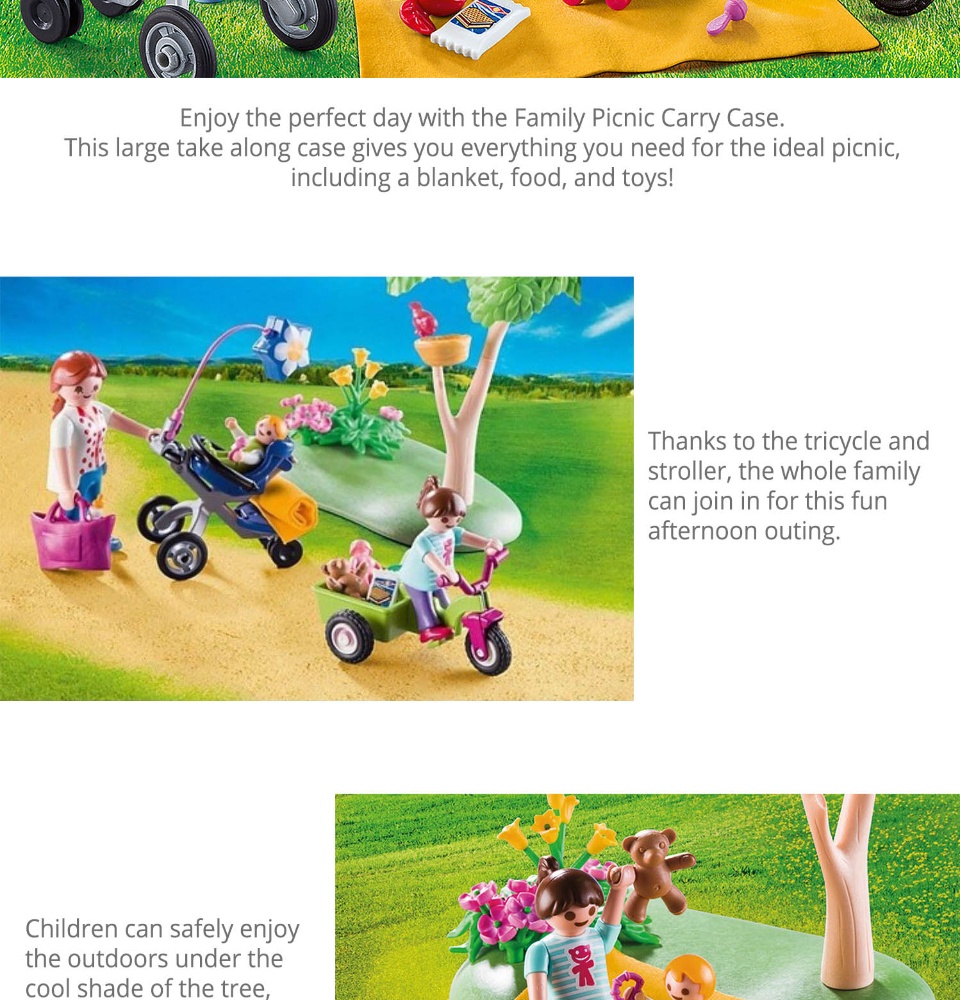 Playmobil Family Fun Maletín Picnic Familiar 9103