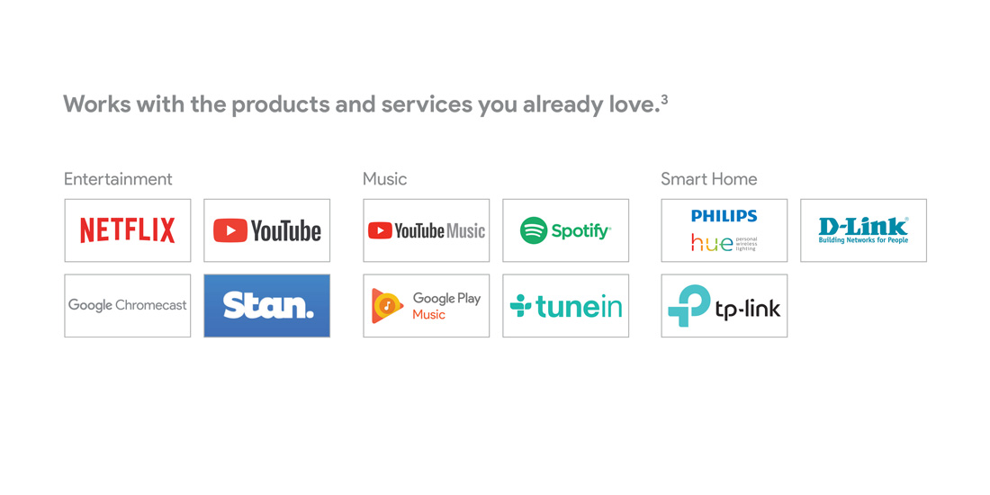 google home mini functions list