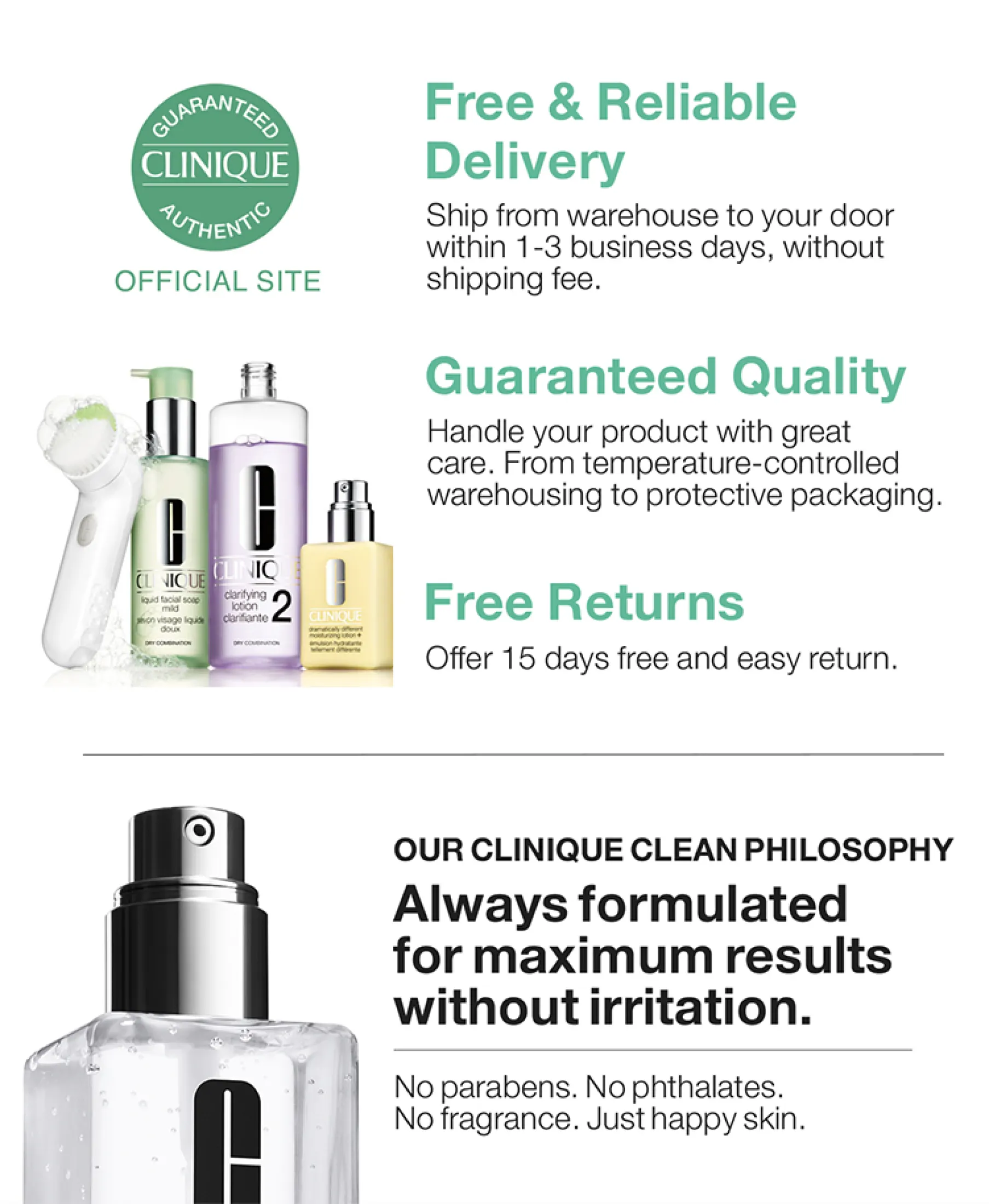 clinique super skin care set