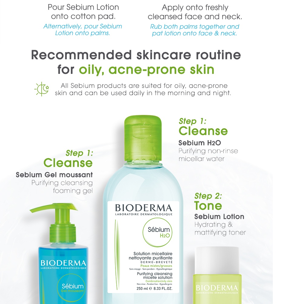 bioderma sébium h2o solution