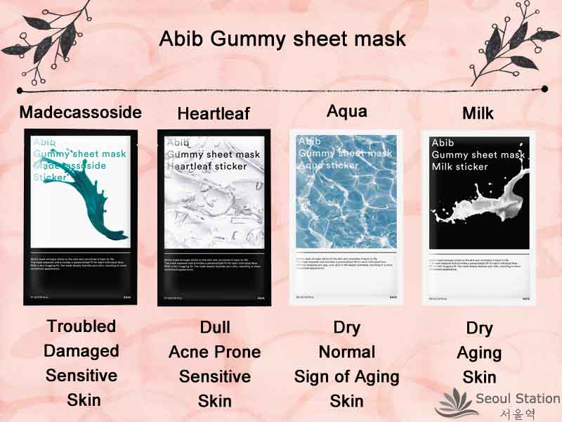 Abib Gummy Sheet Mask Heartleaf