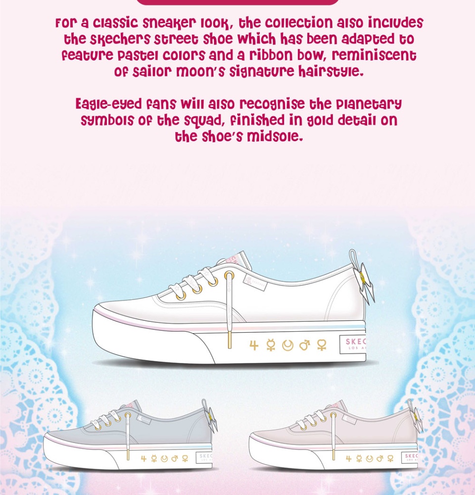 skechers marley sailor moon