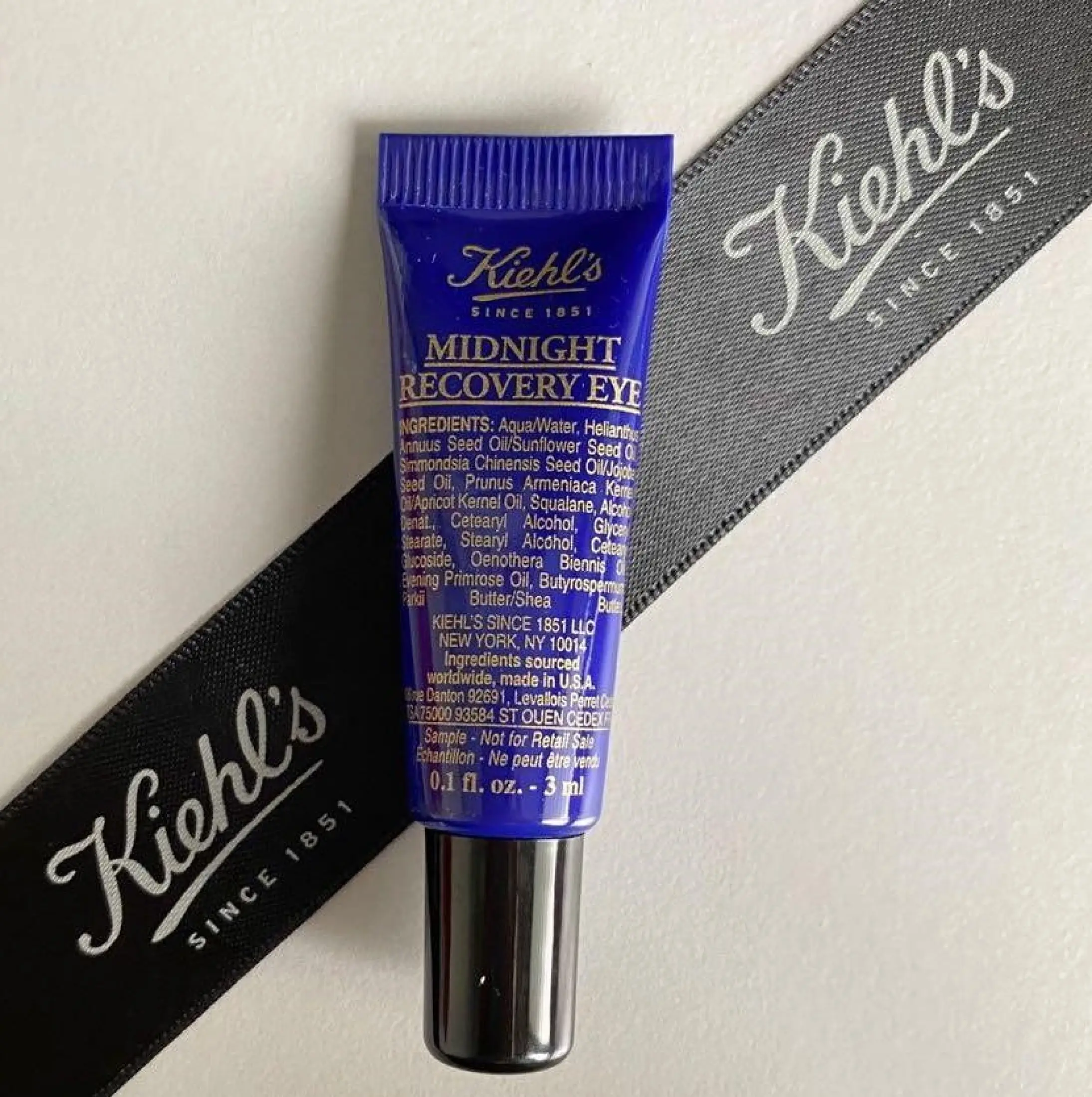 kiehl's midnight recovery eye ingredients