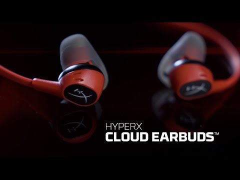 hyperx cloud earbuds gaming headphones with mic