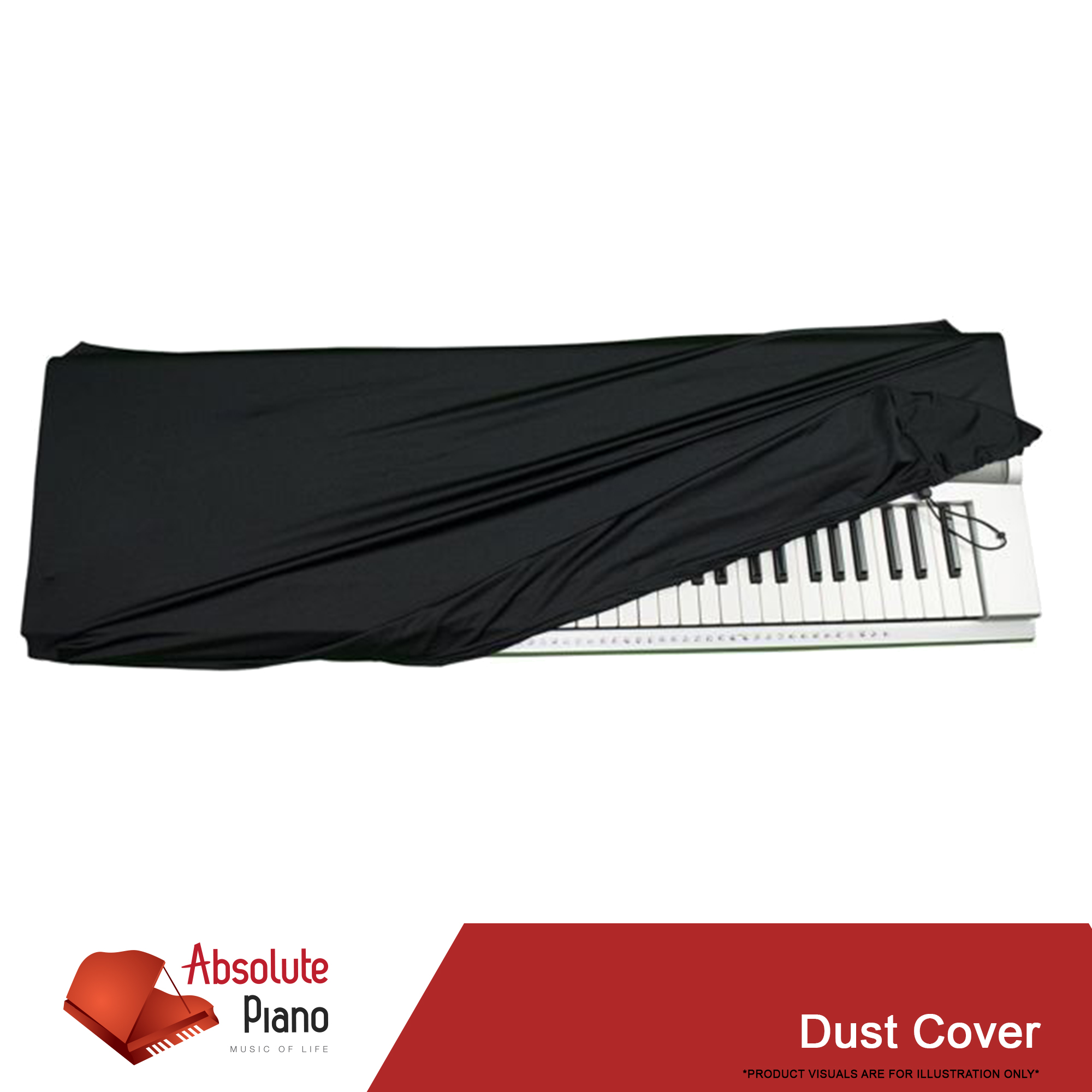 Gator Cases Stretchy Keyboard Dust Cover; Fits 61-76 Note Keyboards GKC-... NEW