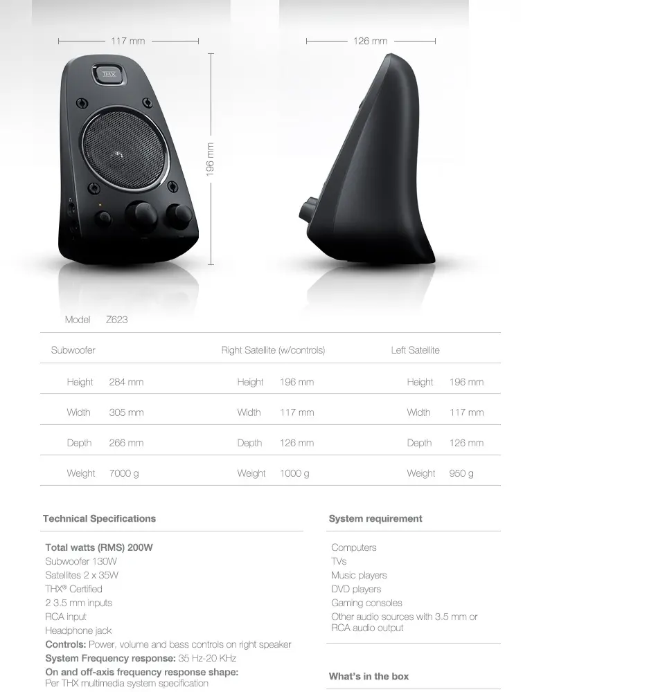 logitech z623 lazada