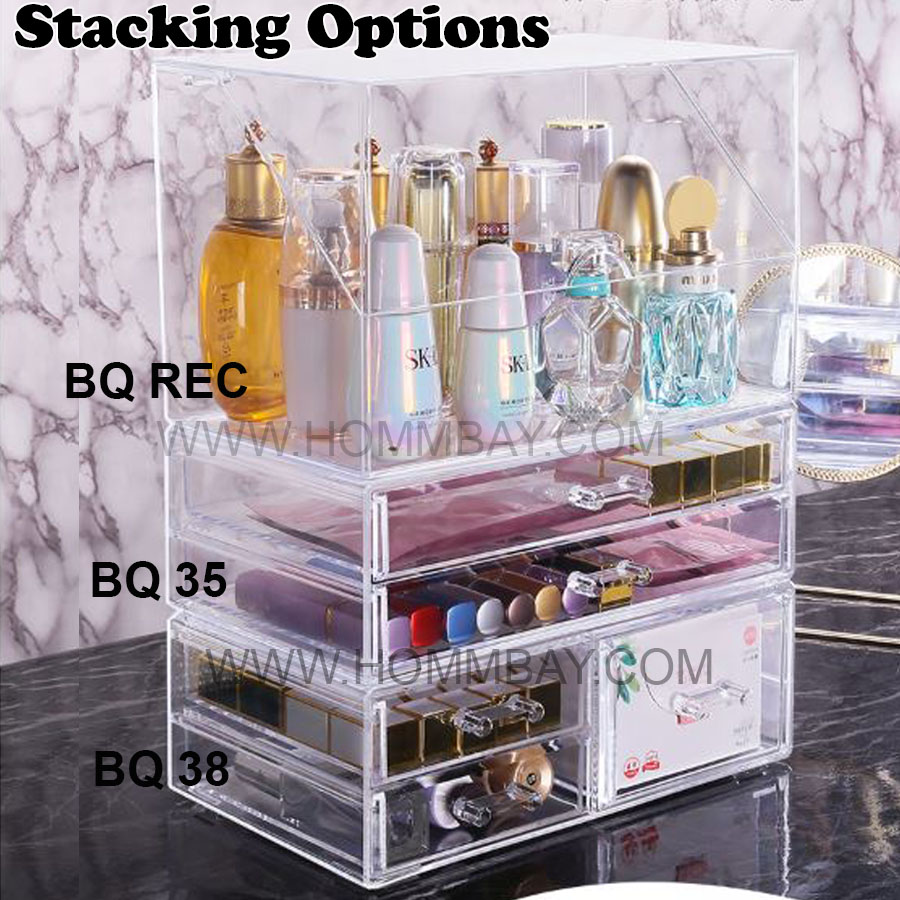 Clear Acrylic Transparent Make Up Makeup Cosmetic Lipstick