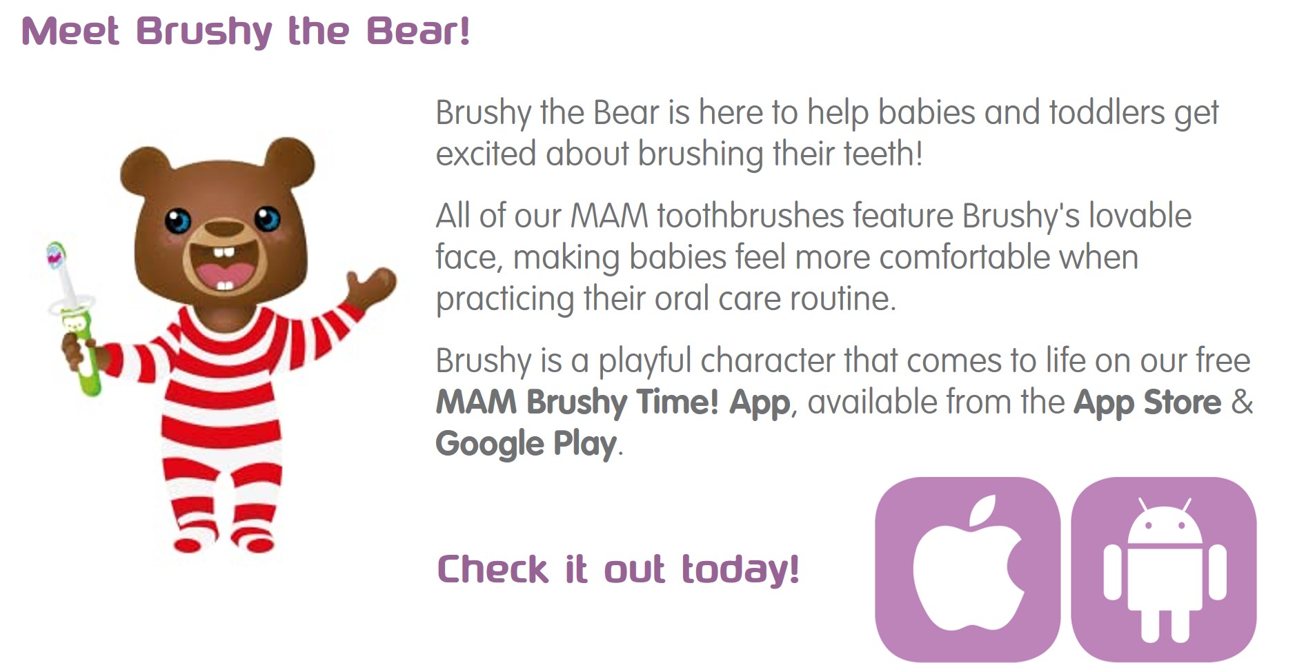 mam toothbrush