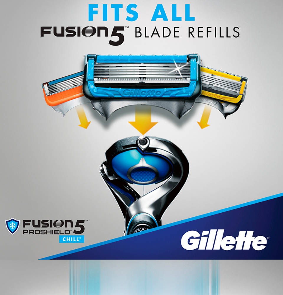 Gillette Fusion Proshield Flexball Razor Blades 8 Cartridges Refills Chill Lazada Singapore