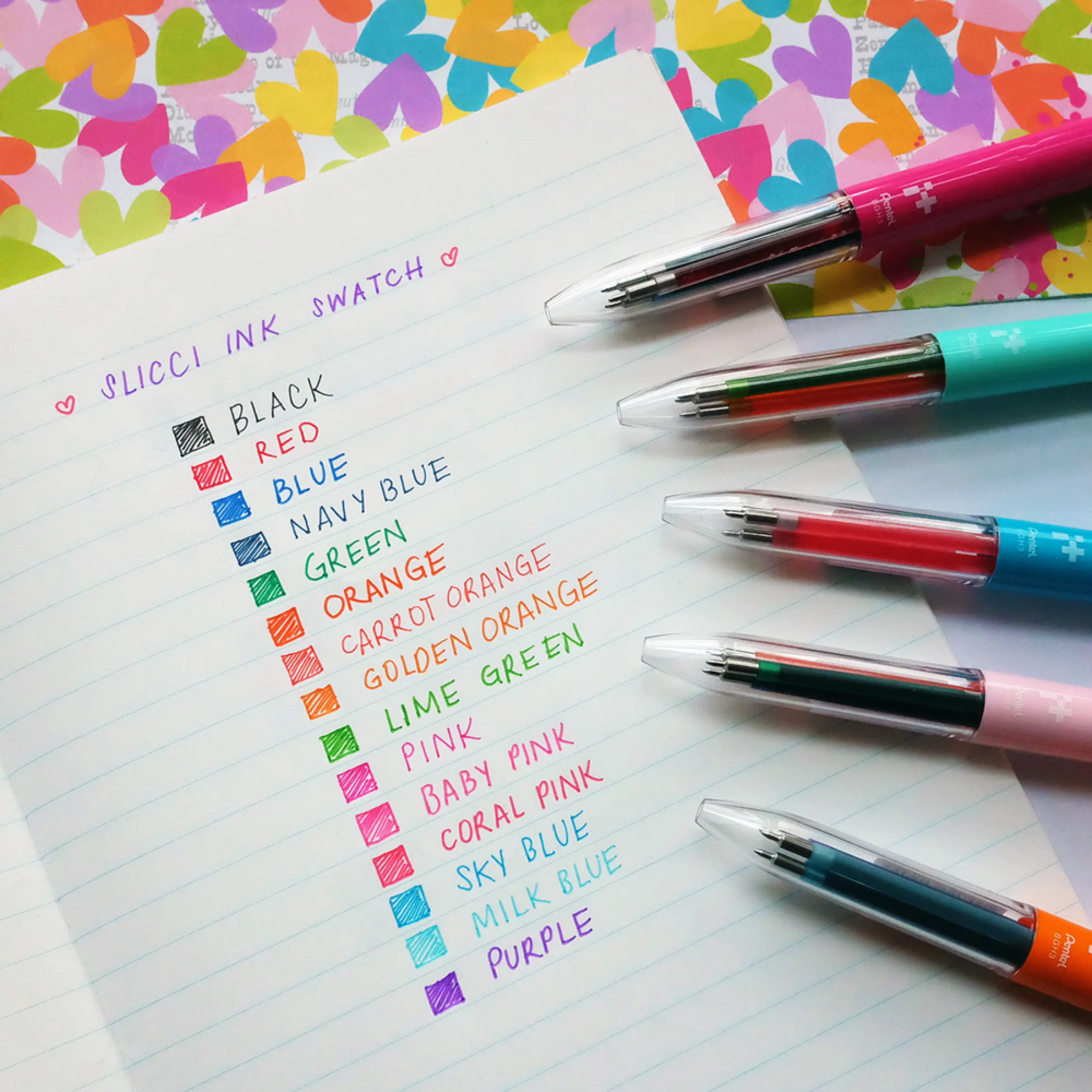 Pentel Iplus Customisable Pen Sliccies Gel Ink Refill 0 4mm Lazada Singapore