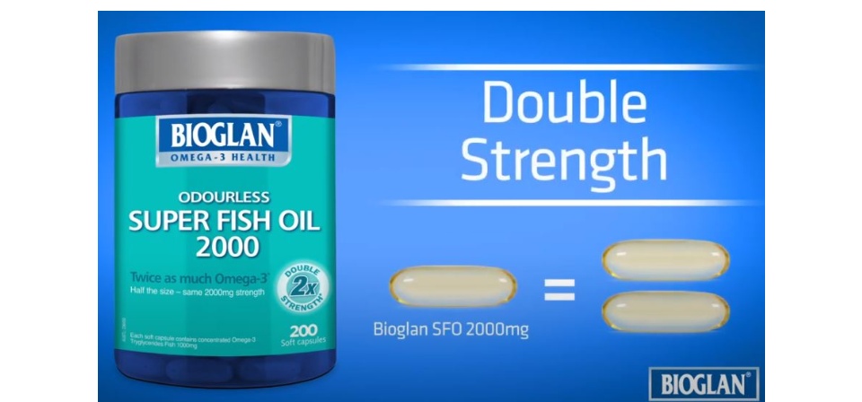 Bioglan Super Odourless Fish Oil 00mg 0 Capsules For Heart And Joint Health Lazada Singapore