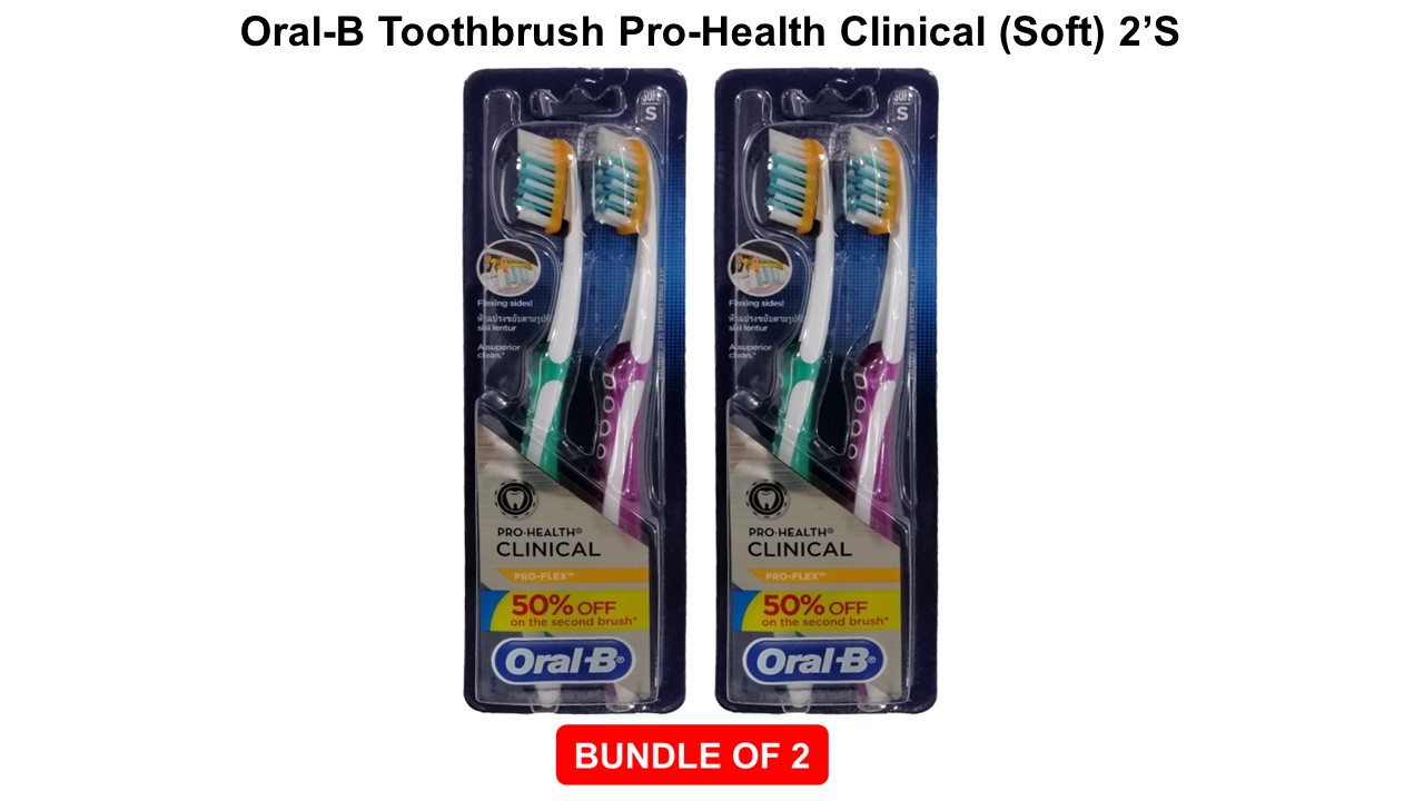 oral b pro health clinical toothbrush