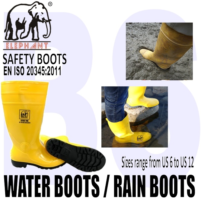 steel toe cap gardening boots