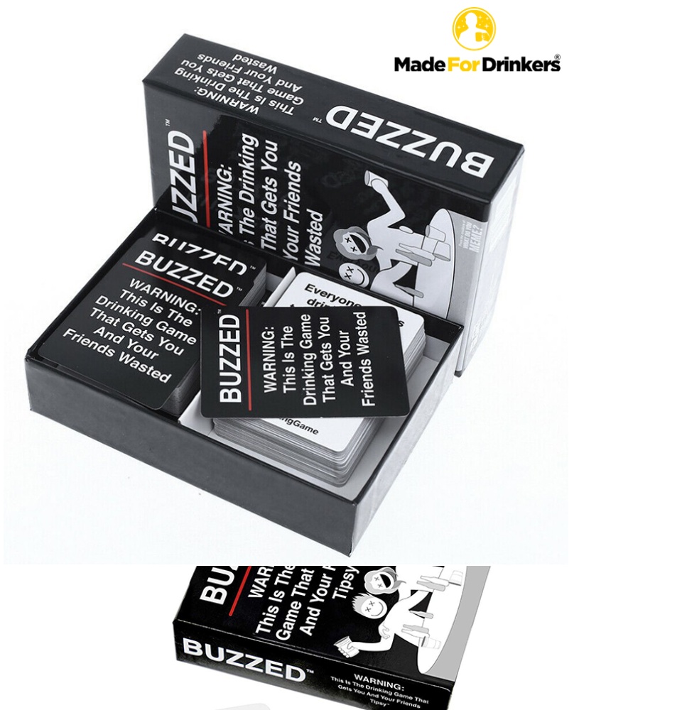 buzzed drinking card game amazon