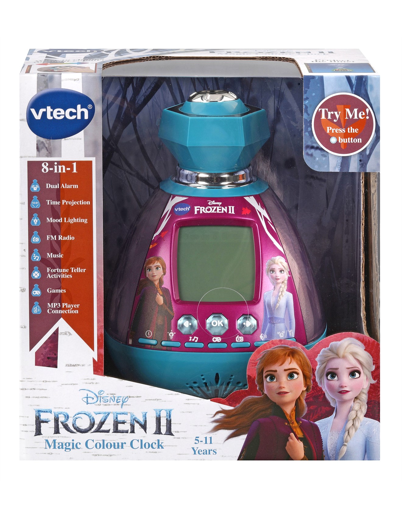 Vtech Frozen 2 Magic Color Clock -Baby Product e562dda9c1b671d34ab351fc6278ffe1