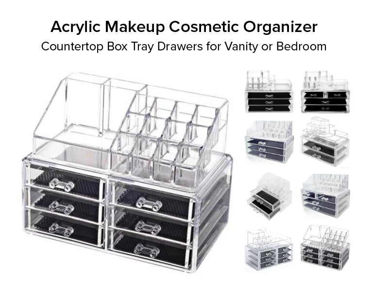 Acrylic Makeup Cosmetic Storage - Acrylic Drawers Makeup Acrylic Makeup Cosmetic Storage - Acrylic Drawers Makeup