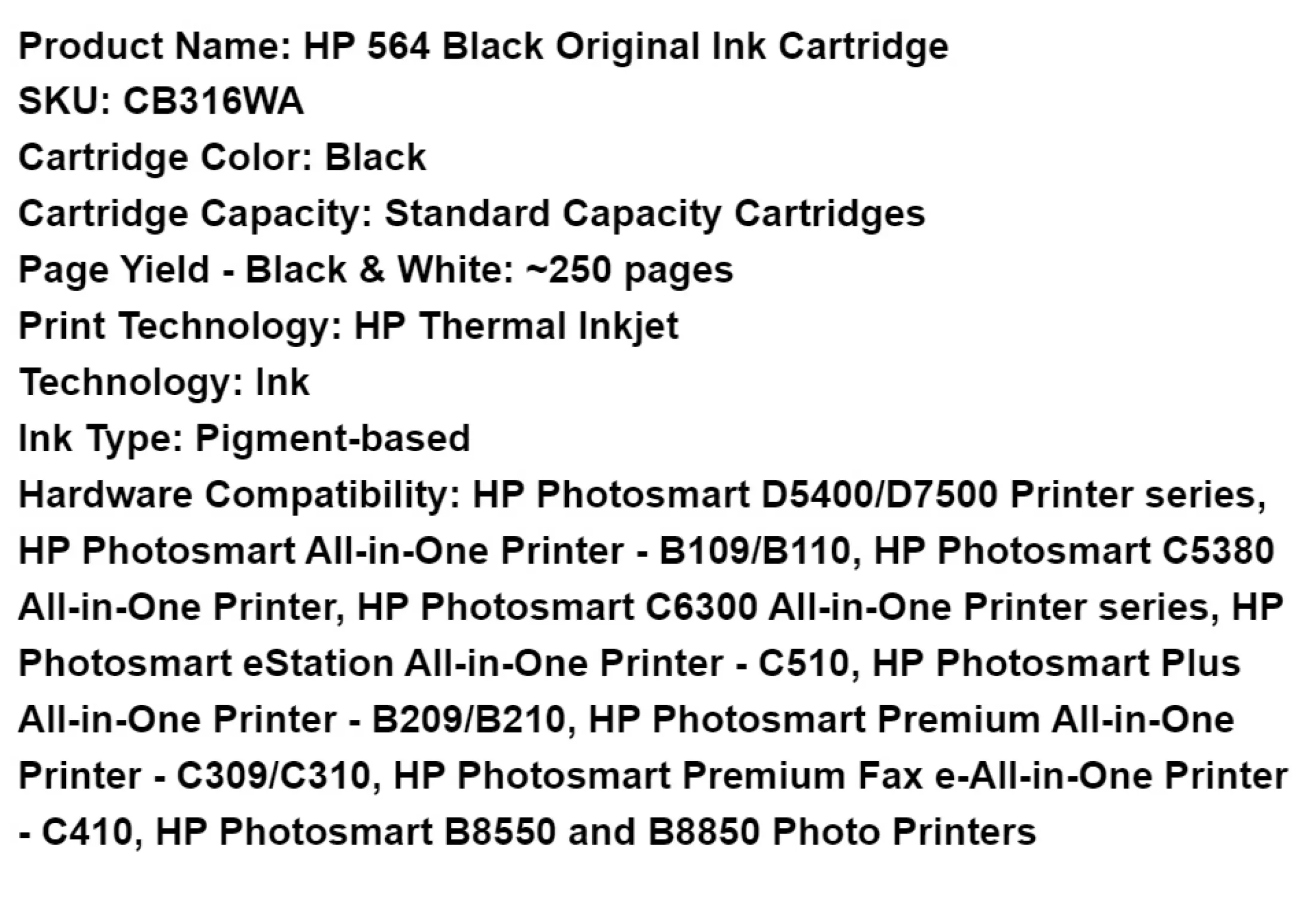 hp photosmart estation c510 ink