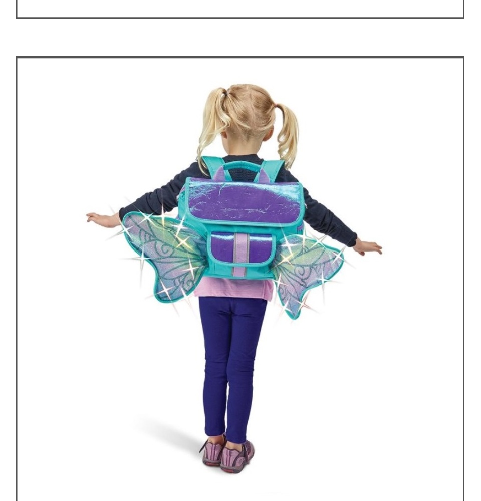 Bixbee Led Forest Pixie Flyer Backpack Small Usa Patented Bixbee Led Forest Pixie Flyer