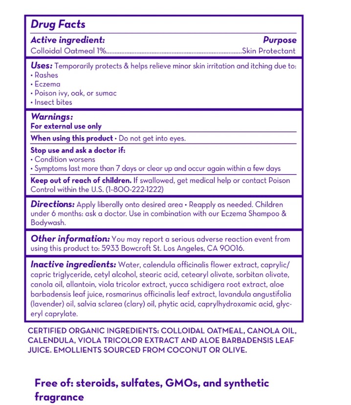 California Baby Eczema Cream (4.5oz / 2oz) Expiry : Nov 2023 -Baby Product e90a801d54c40394137573c0d801d692