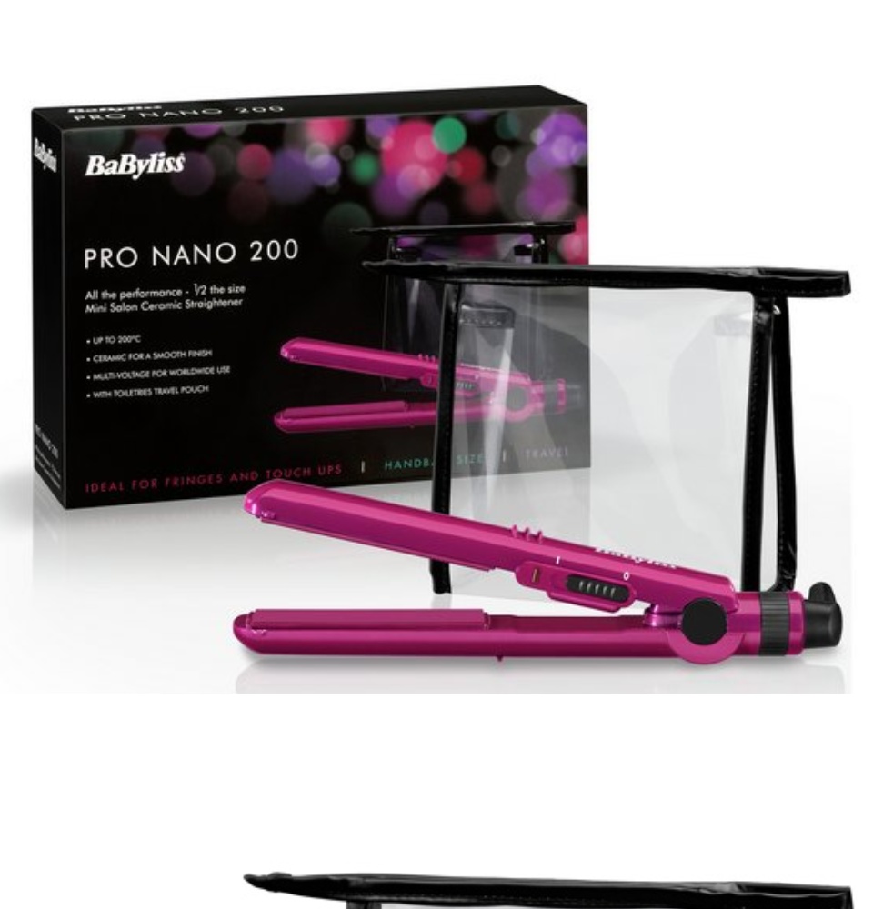 babyliss travel flat iron