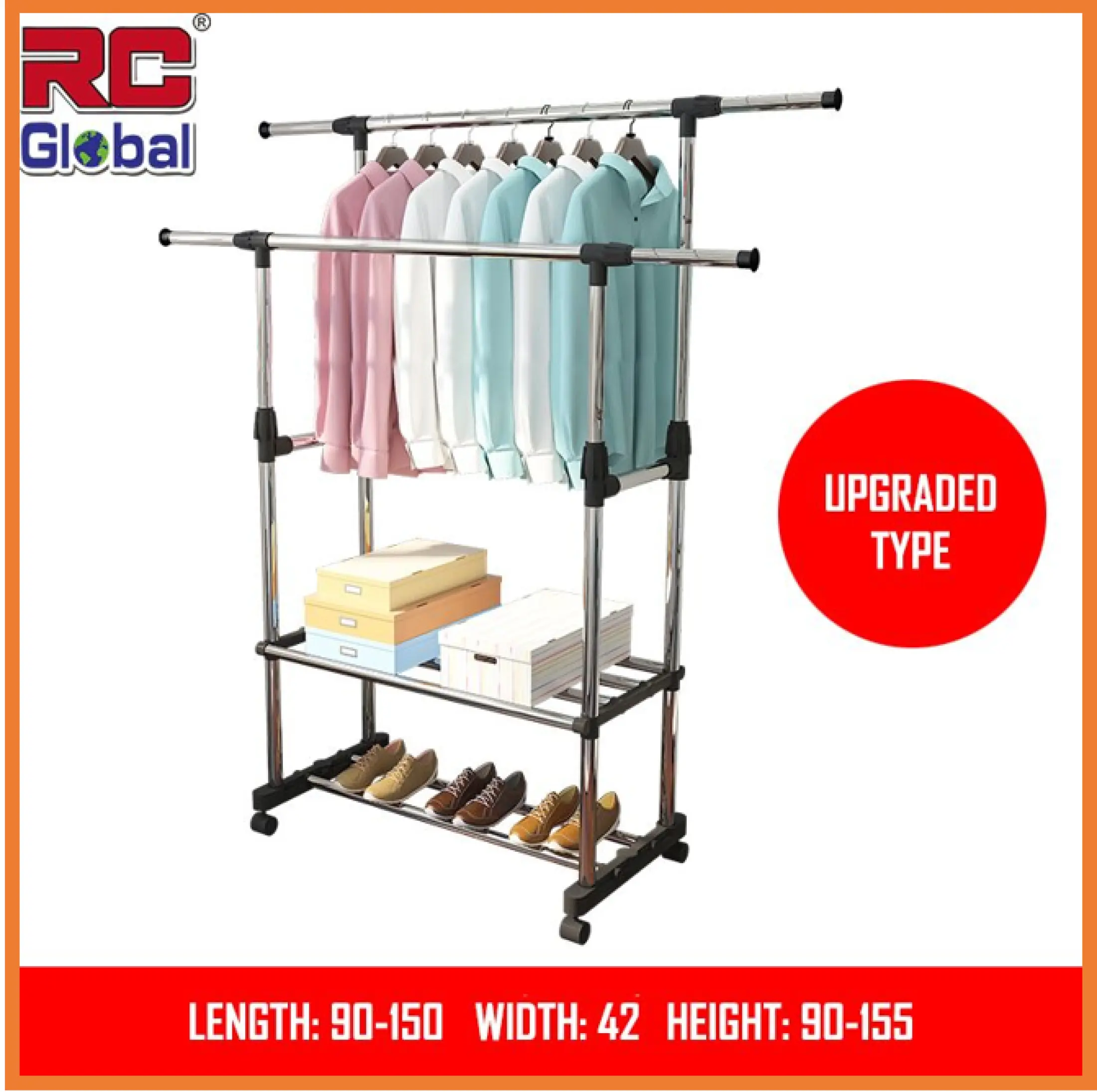 Rc Global Clothes Rack Clothes Horse Clothes Hanger Clothes Drying Rack Clothes Dryer Clothes Hanging Stand Clothes Hanging Rack Clothes Stand Laundry Drying Rack Foldable Clothes Rack Laundry Rack Lazada Singapore