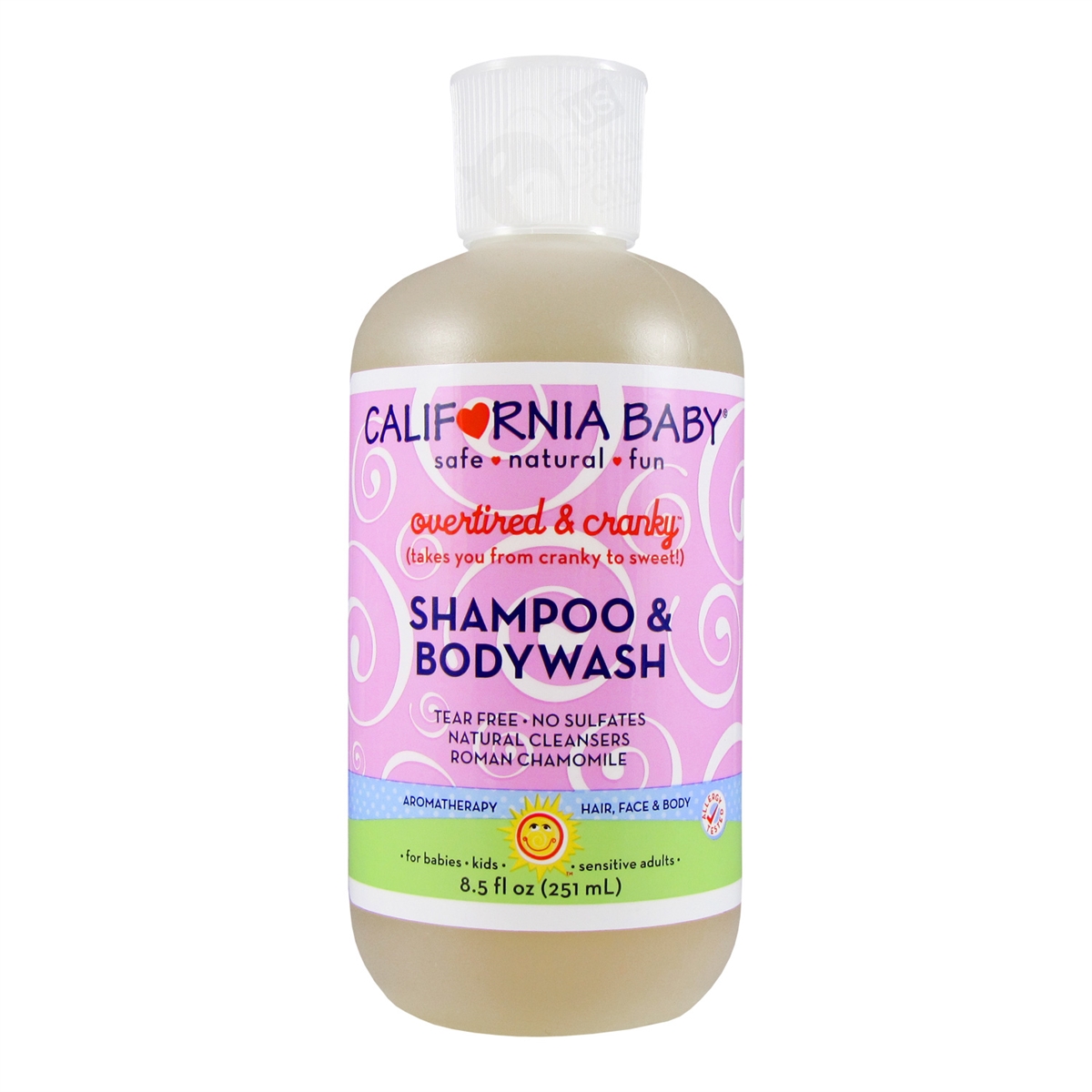 California Baby Shampoo & Bodywash 8.5oz (6 Types) -Baby Product efb92e2d57c09097e0df4d46af844cfd