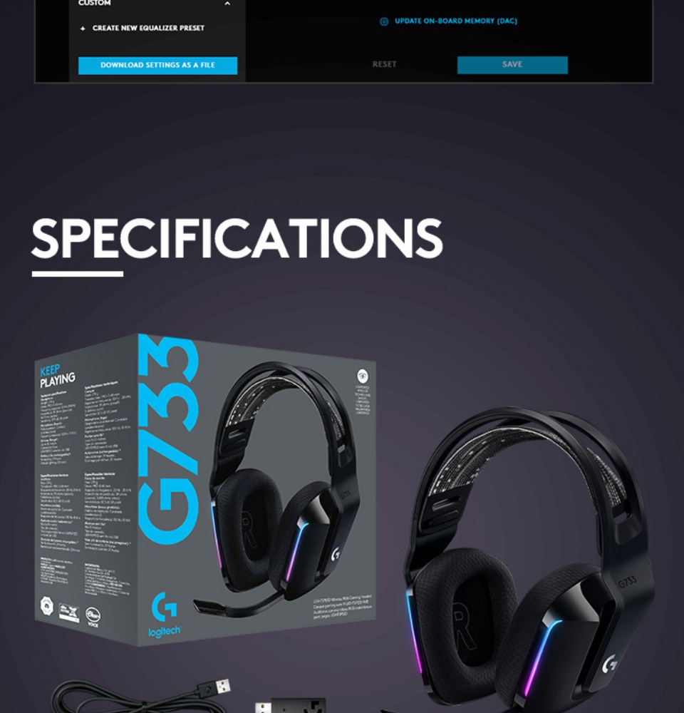 logitech g733 lazada