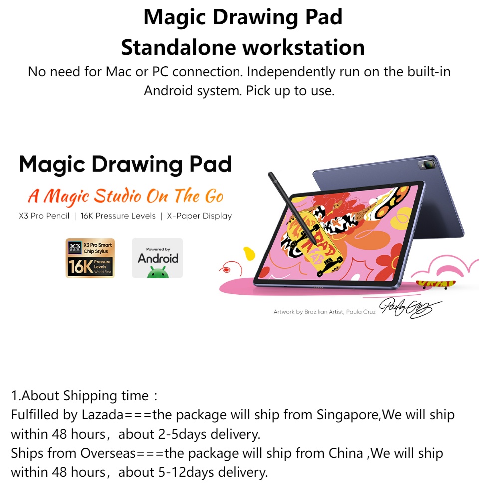 本日限定大幅値引き新品未開封　XP-Pen Magic Drawing Pad 本日限定大幅値引き新品未開封 XP-Pen Magic Drawing Pad 【公式通販】
