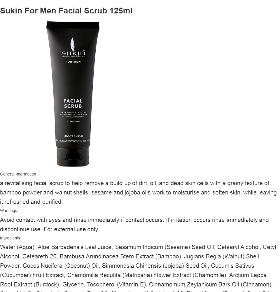 men facial cost
