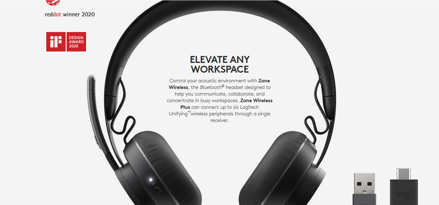 logitech anc headset