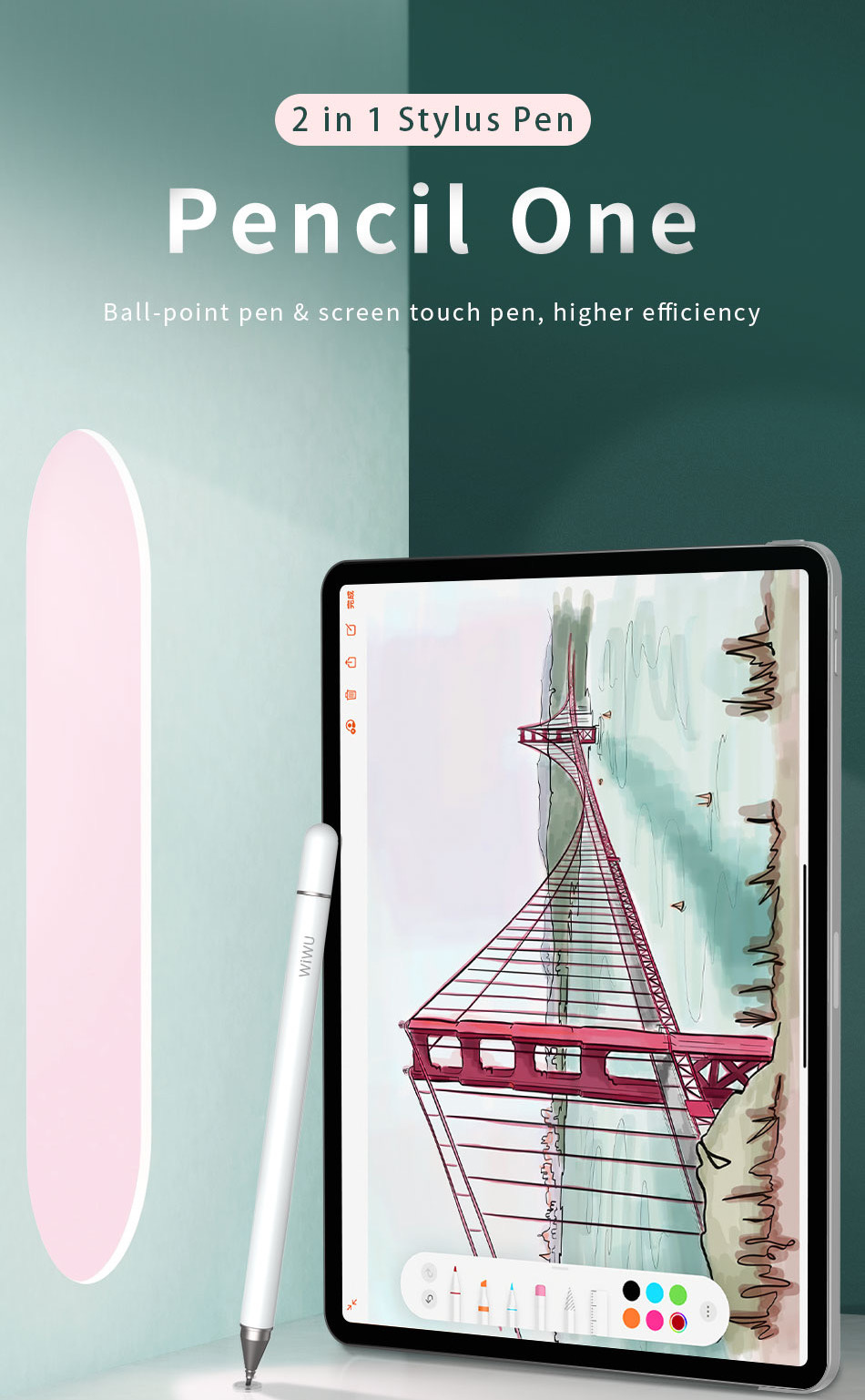 wiwu pencil one stylus 3